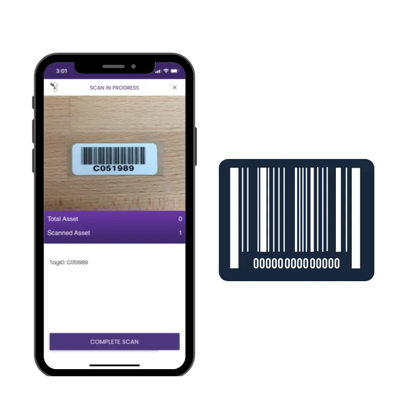 barcode fixed asset audit